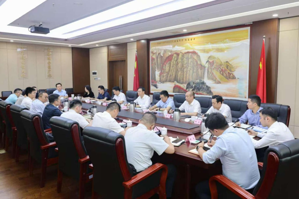 省委统战部与省大奖国际集团举行座谈交流